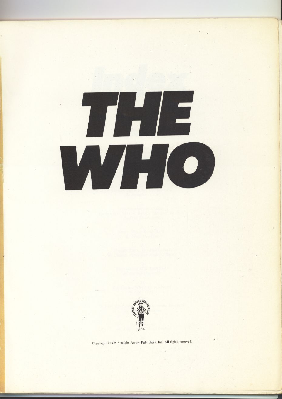 The Who - Ten Great Years - Page 01
